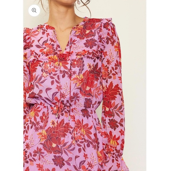 Boutique Avara floral maxi dress S - Picture 12 of 13